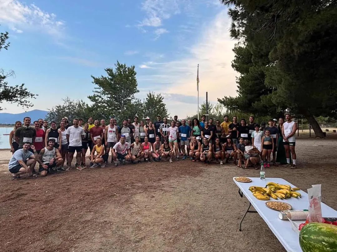 Sortie de la communauté Aptavita au lac, pique-nique après l'entraînement